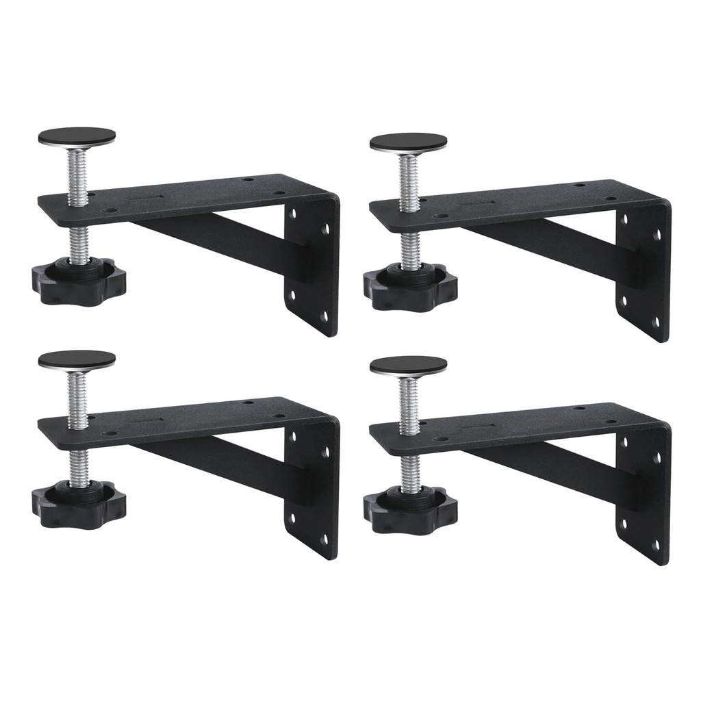 4x Undermount Sink Bracket Adjustable Cabinet Undermount Sink Holder