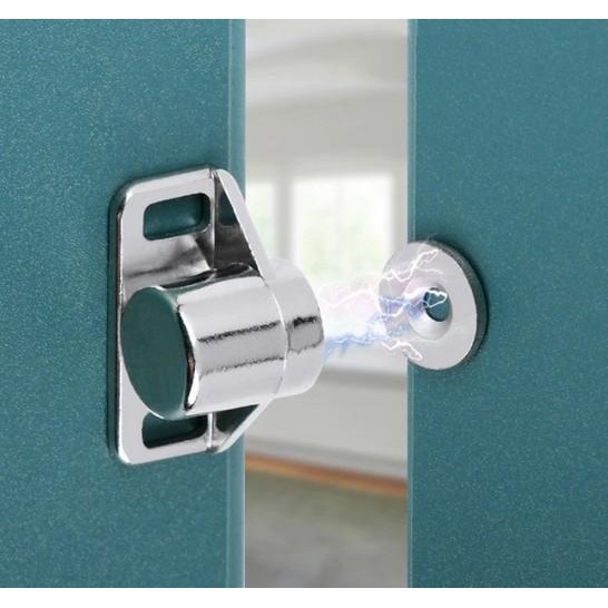 Kunci Gembok Magnet Tempel Penahan Pengaman Pengunci Pintu Laci Lemari