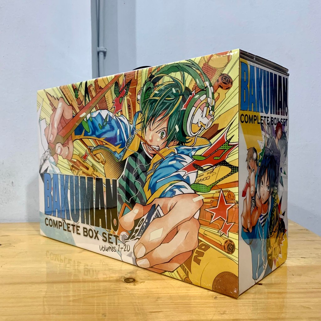 Bakuman. Complete Box Set vol 1-20 Tsugumi Ohba Komik English Manga