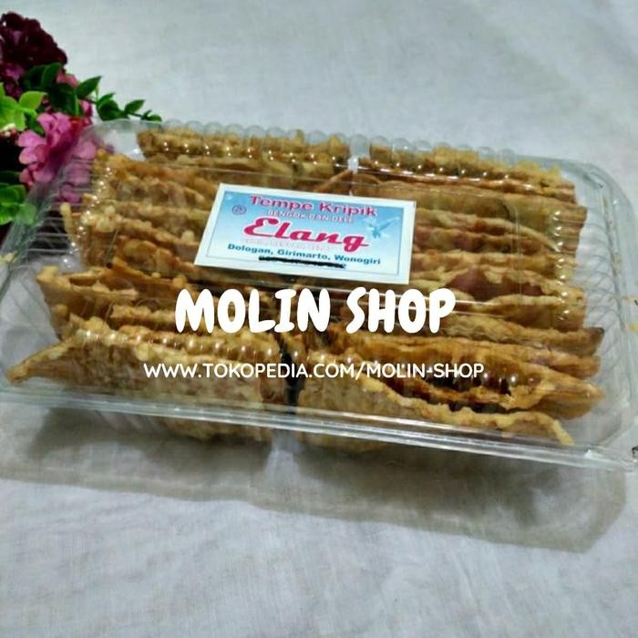

Sedia Elanh Keripik Tempe Kedelai Dele Mika Kotak Wonogiri