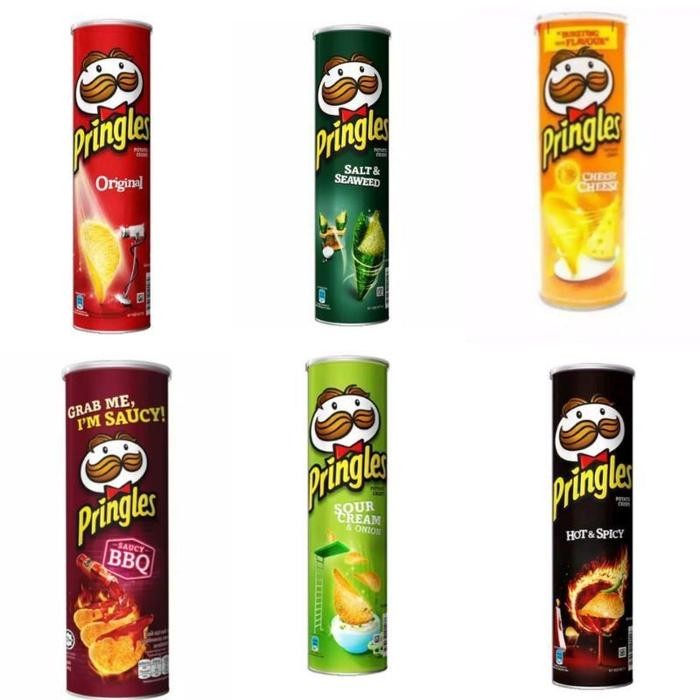 

Sedia PRINGLES POTATO CHIPS KERIPIK KENTANG 107GR