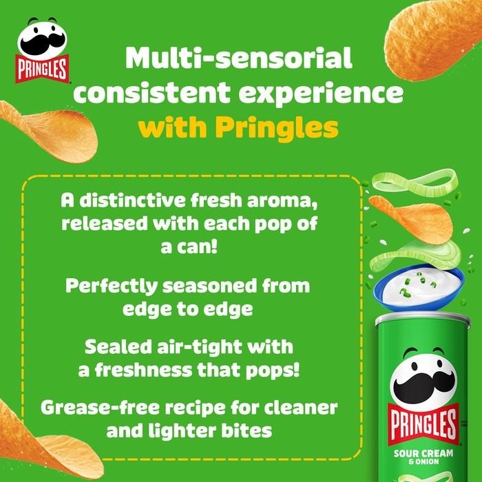 

Sedia [BUNDLE 3pcs] Pringles Sour Cream & Onion Keripik 102gr