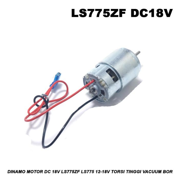 Dinamo Motor Dc Ls775Zf Ls775 12-18V Dc Sp Torsi Tinggi Vacuum Bor