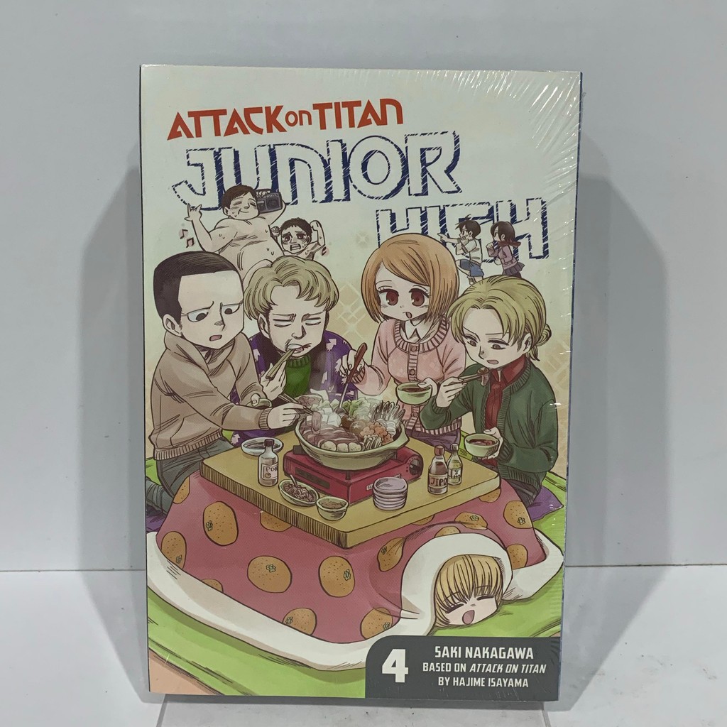 Attack On Titan Junior High Vol 4 Saki Nakagawa Komik English Manga