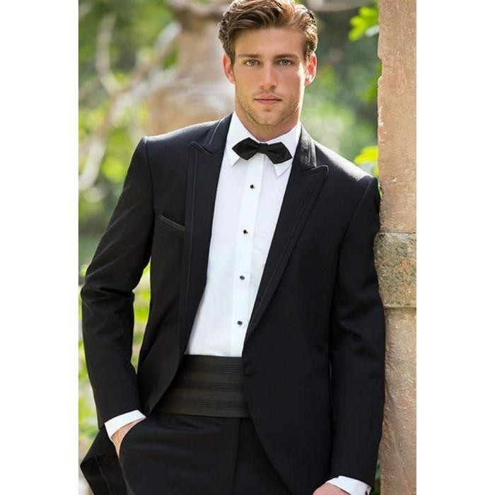 CUMMERBUND SET TUXEDO kemben pria bengkung ikat pinggang tuksedo