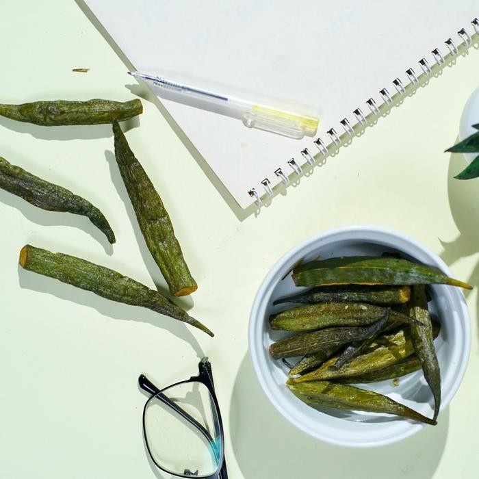 

Sedia Snack Keripik Sayur Okra dan Pedas 750 ml Food