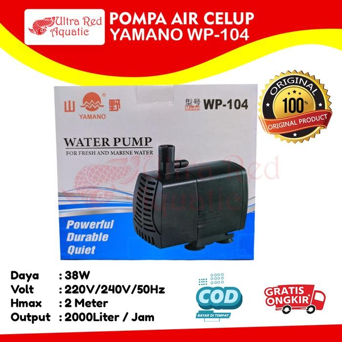 Merri.Mart1 Yamano Pompa Air Kolam Wp-104 / Pompa Air Celup Kolam Yamano
