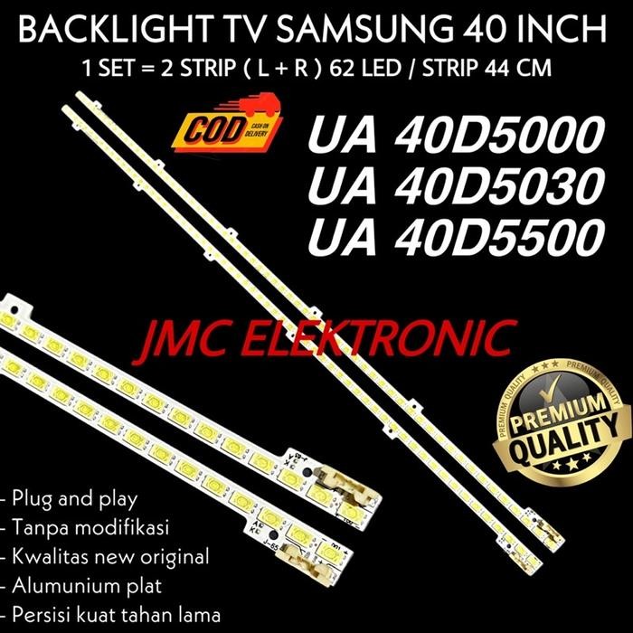 Terlaris BACKLIGHT TV LED SAMSUNG UA40D5000 UA40D5500 UA40D5030 UA 40D5000 40D5500 40D5030 LAMPU BL