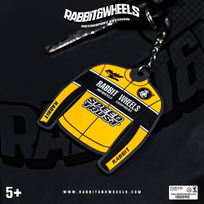 Keychain Money$ Rabbit And Wheels