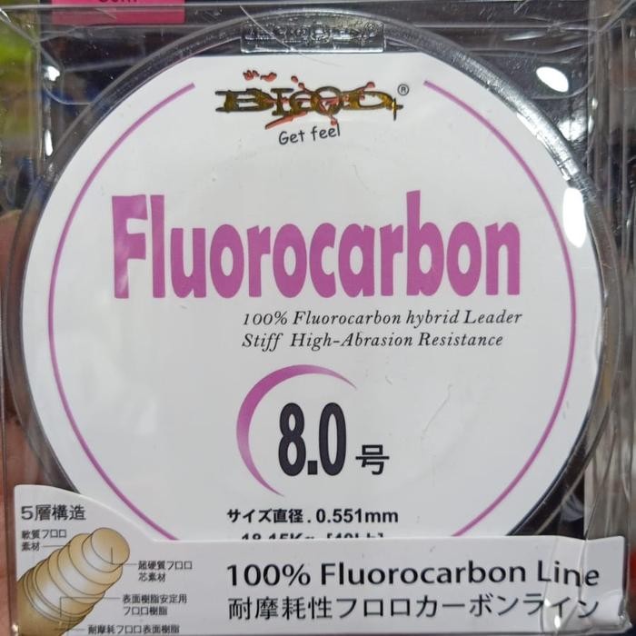Senar Leader Blood Fluorocarbon 8.0