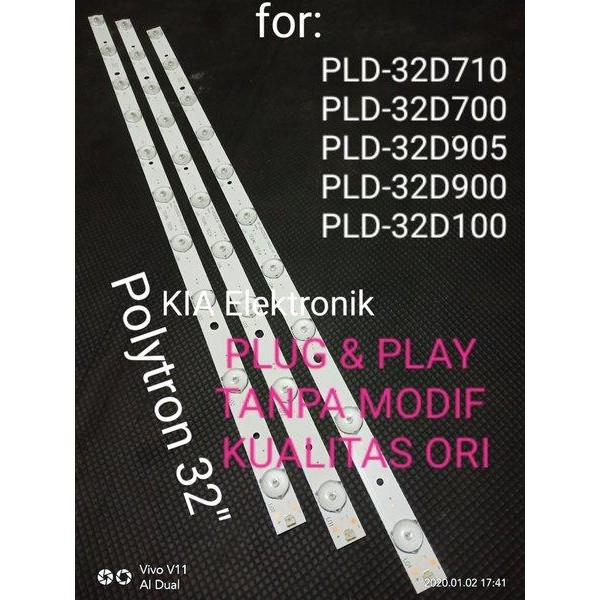 Terlaris Lampu Led Backlight TV Polytron 32inc PLD-32D710 PLD-32D700 PLD-32D905 SALE