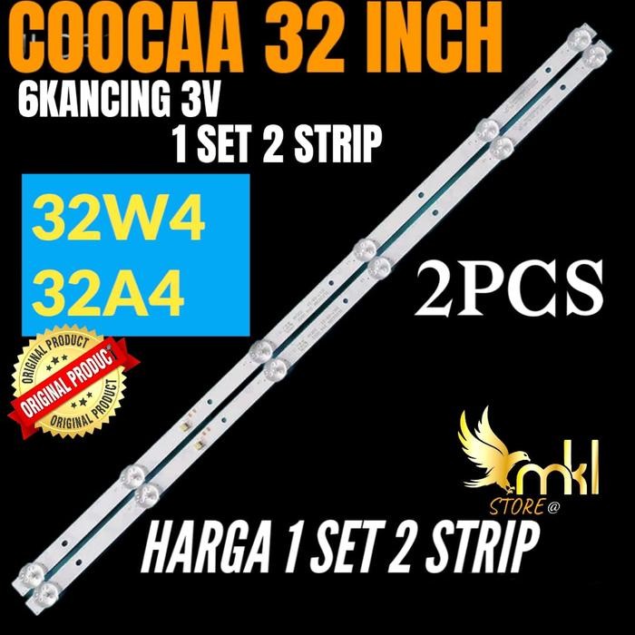 Terlaris BACKLIGHT TV LED COOCAA 32INCH 32A4-32W4 BACKLIGHT TV LED 32INC SALE