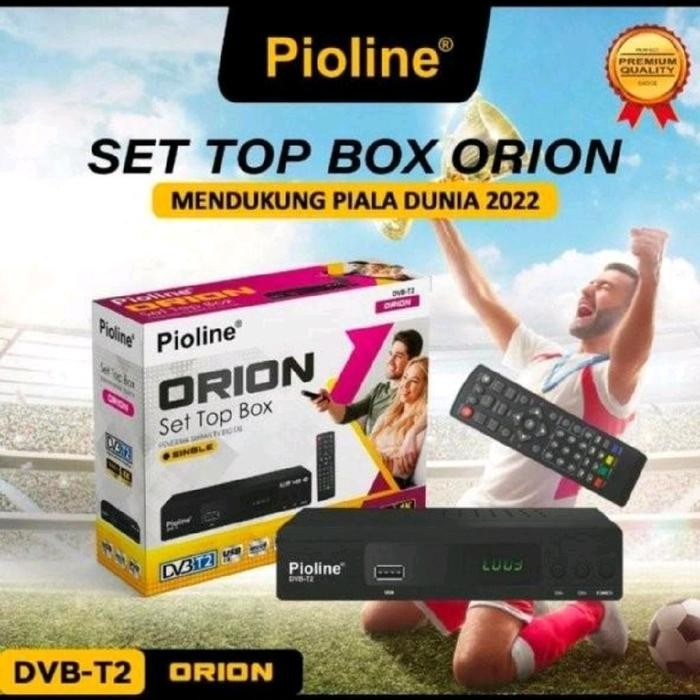 Terlaris Set Top Box TV digital Pioline Orion STB Antena Parabola Full HD 1080P DVB-T2 SALE