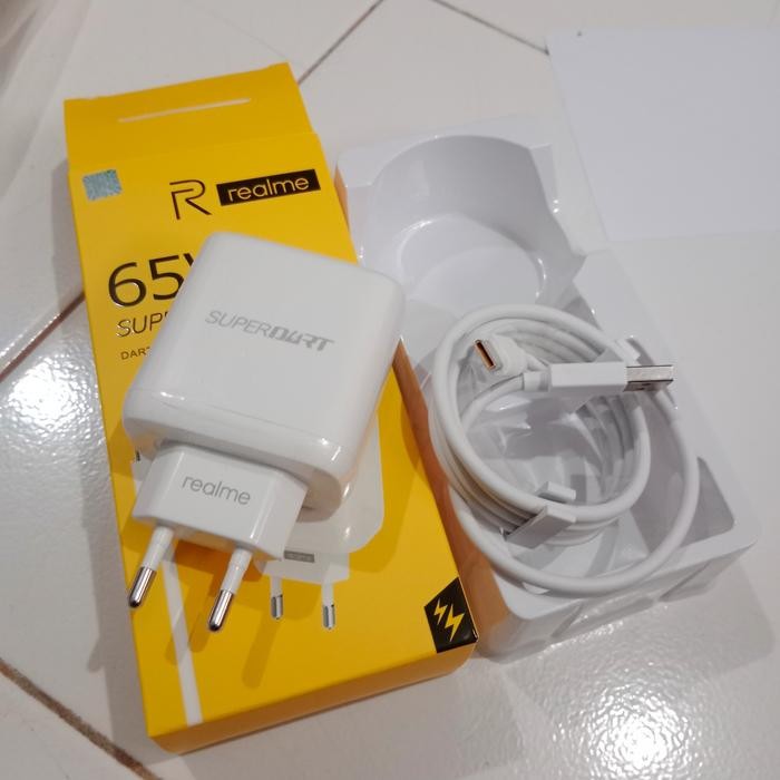 Charger Realme X50 Pro / Realme 8 Pro Super Dart Original 100% [ 65W ] Kode 860