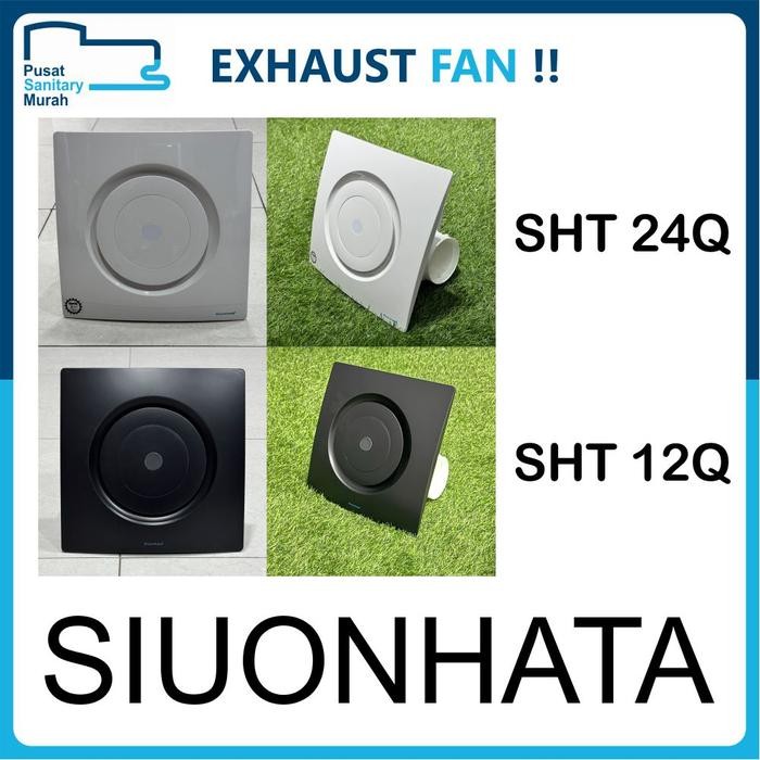 Eixo Exhaust Fan / Hexos Plafon 24L Ducting Size 30X30Cm Power 30W