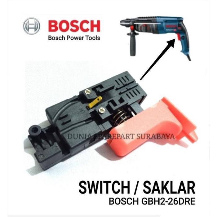 (Allthebest) SPAREPART SWITCH BOR GBH2-26 GBH2-22 SKAKEL BOR ROTARY HAMMER BOSCH GBH 2-26 GBH 2-22