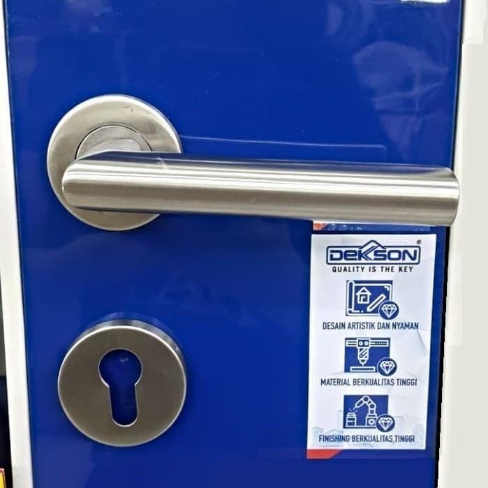 (Allthebest) Terbaik Set Kunci Pintu KAYU Dekkson Silinder Handle Kunci Dekson