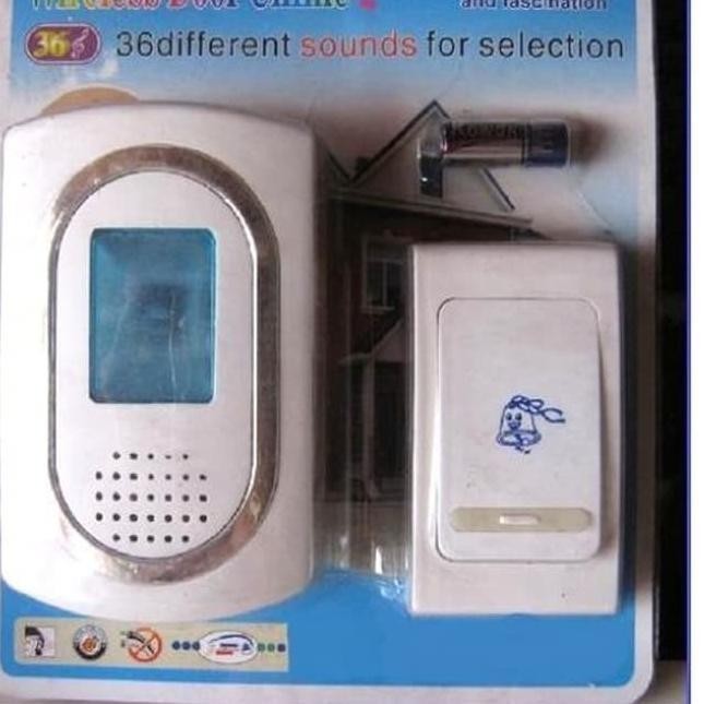 (Allthebest) Bel Pintu wireless Tanpa Kabel / Wireless Door Bell - 813DC