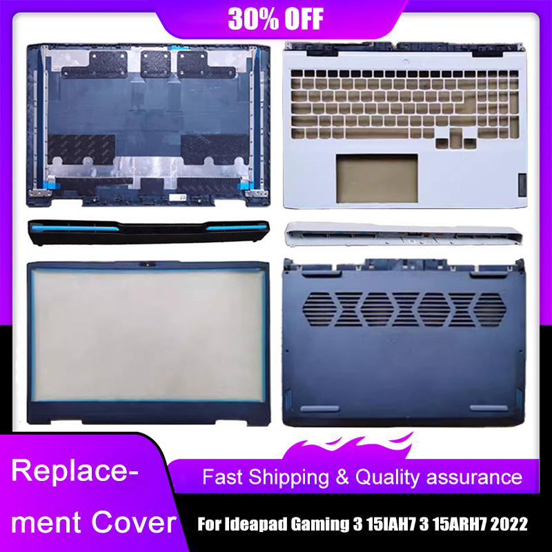 Laptop LCD Back Top Cover For Lenovo Ideapad Gaming 3 15IAH7 3 15ARH7 2022 Front Bezel Palmrest Uppe