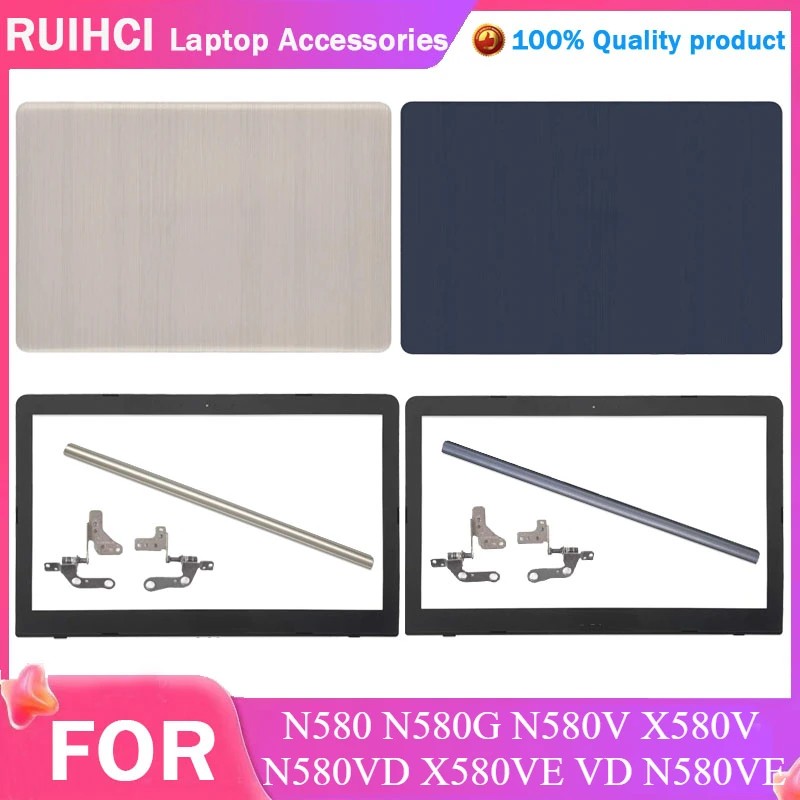Metal New LCD Back Cover For Asus N580 N580G N580V X580V N580VD X580VE X580VD N580VE Laptop Back Fro