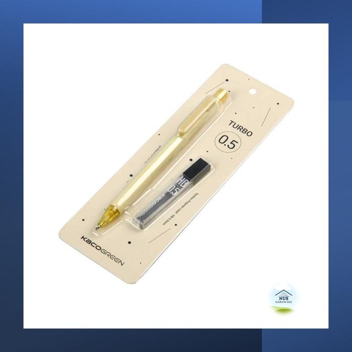 

Alat gambar Pensil Mekanik Mechanical Pencil 0.5mm with Refill Kuning