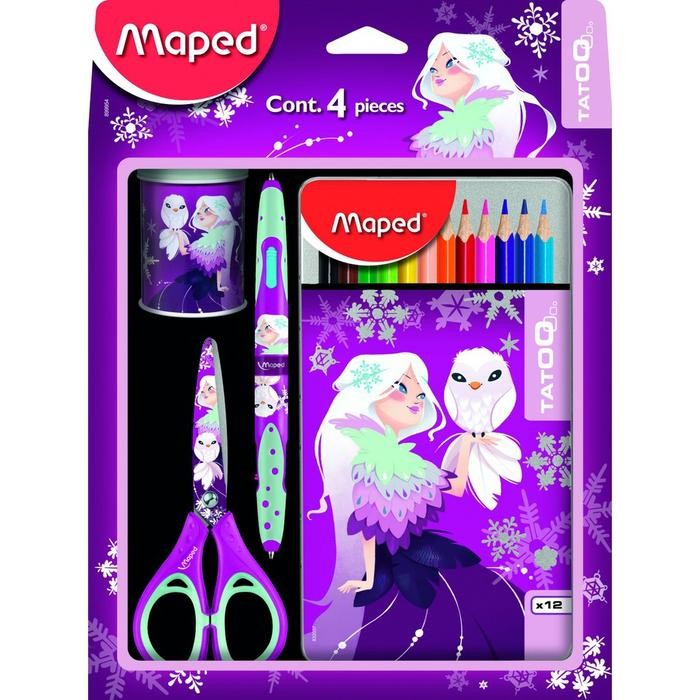 

Maped Kit Tatoo Princess 4 Pieces