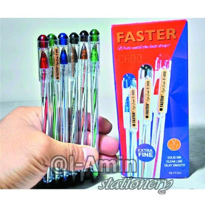 

Pulpen FASTER C600 /lusin