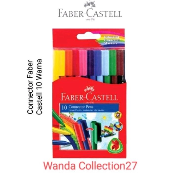 

Connector Pen Faber Castell 20 Warna Dan 10 Warna Connector Pen Marker: Cocok untuk Anak Usia 3