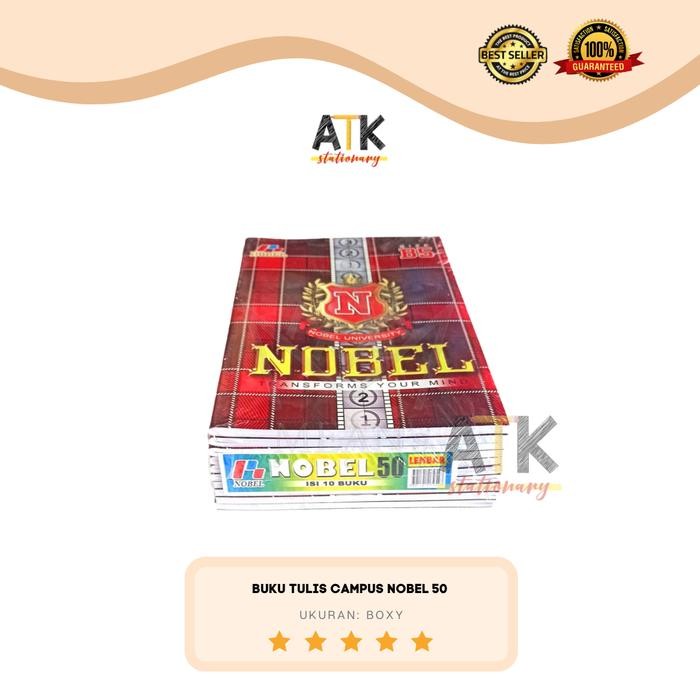 

Buku Tulis Boxy Campus Nobel 50 Lembar atk
