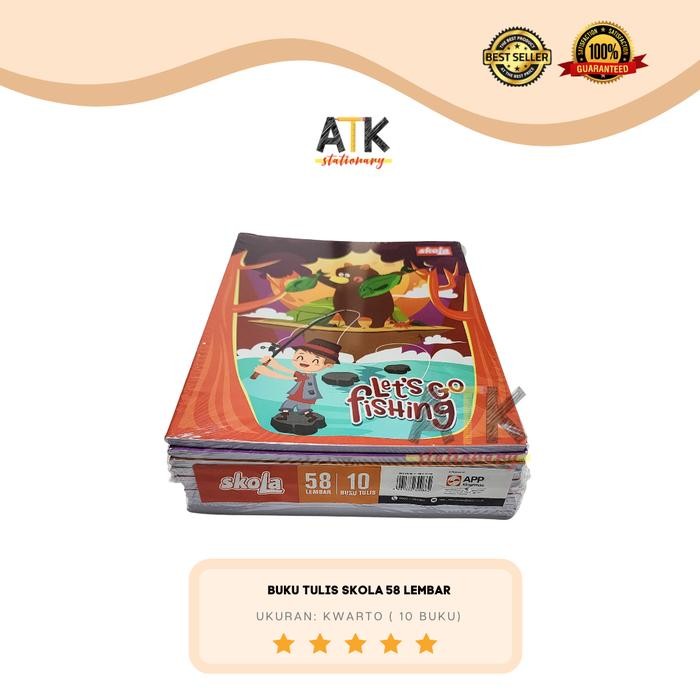

Buku Tulis Skola 58 Lembar atk