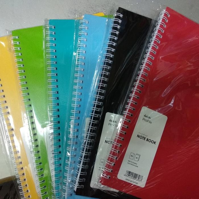 

NOTE BOOK / RING / MEMO BUKU DIARY CATATAN DAIICHI B5