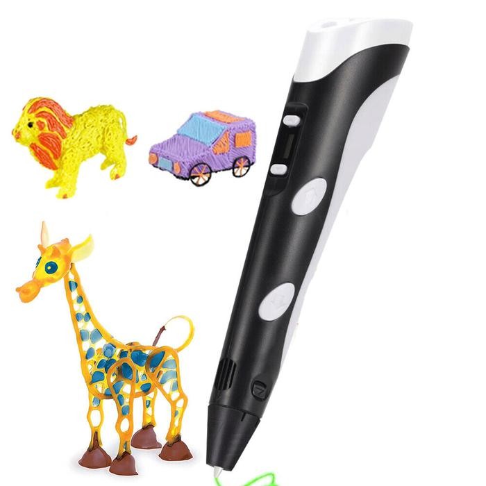 

Pulpen 3D Anak Printing Magic Drawing Filament EU Plug - P62-2