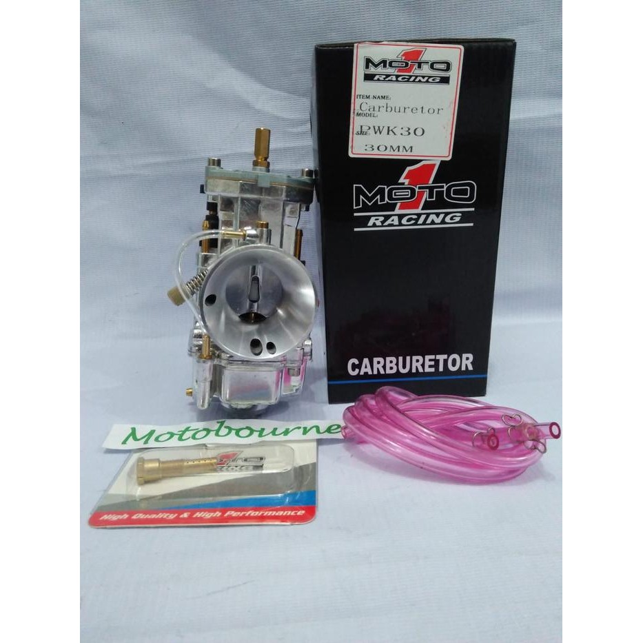 Karbulator Moto1 Pwk30 Karbu Pwk 30 Nickel Moto 1 Racing