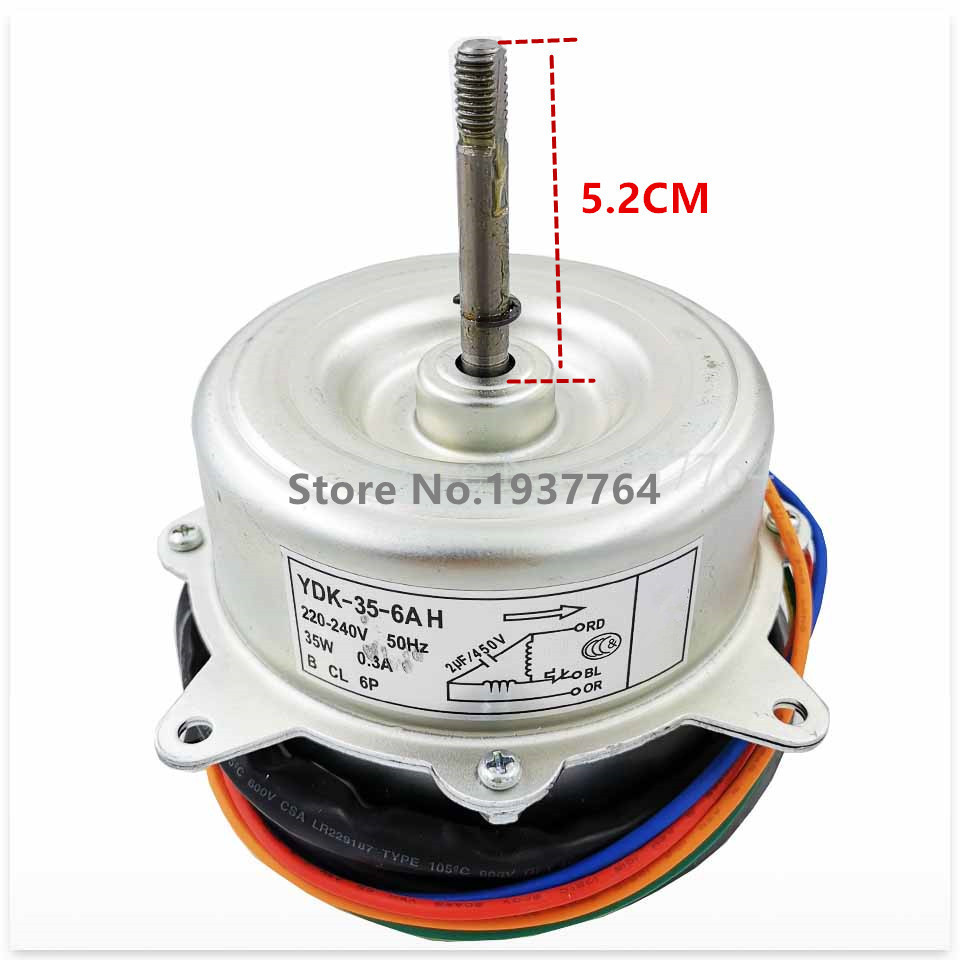 REKOMENDASI/  new air conditioner motor YDK-35-6A H YDK-35-6HG 4 YDK35-6HG 1 fan air conditioner mot