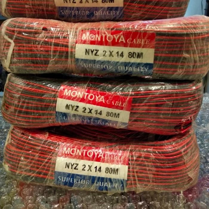KABEL SERABUT MYZ 2X14 80METER KABEL LISTRIK SERABUT TERMURAH