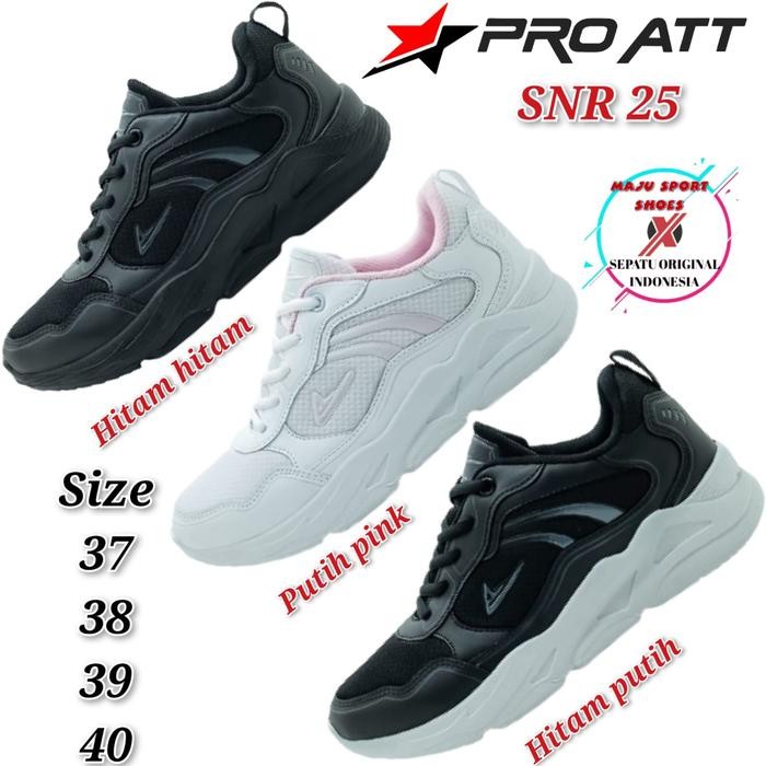 ASLI PRO ATT SNR 25 - Sepatu sneakers olahperempuan / sepatu pro att wanita / sepatu sekolah Karet