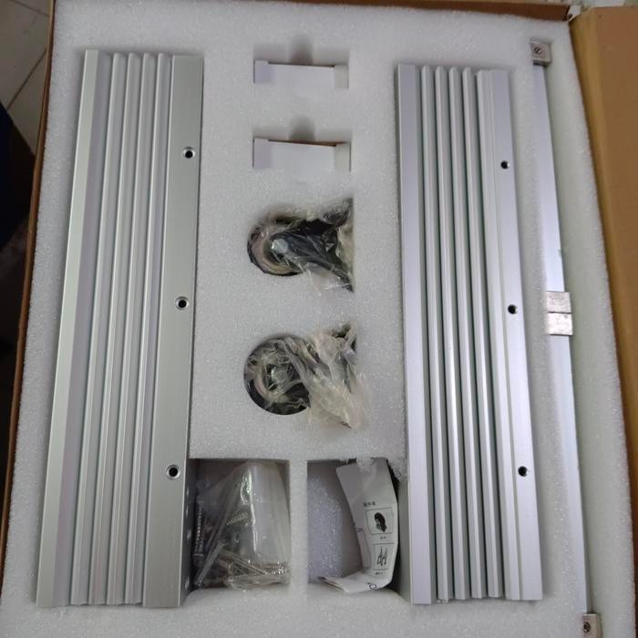 Pull Out Extending Table Rel Meja Lipat