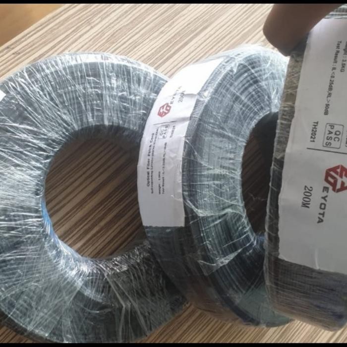 kabel Fo 1core 3seling 1roll 200meter new