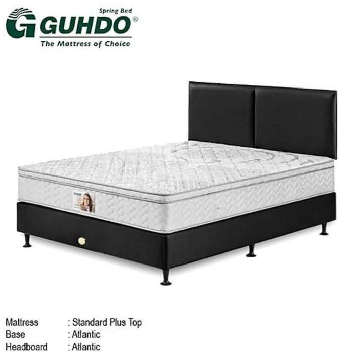 Kasur Springbed Guhdo Standar Plushtop Ukuran 120X200 Matras Aja