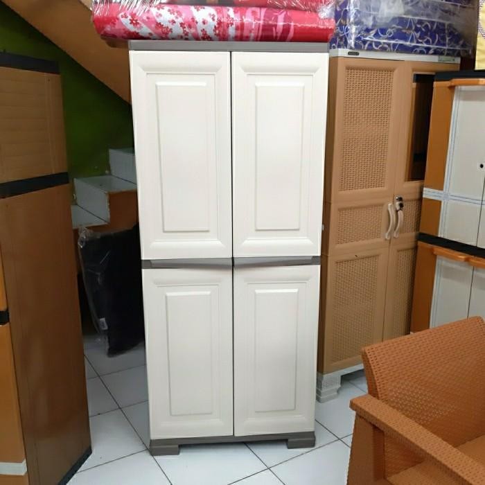 Olymplast Module Cabinet Lemari Pakaian Plastik 2 Pintu Omc Fg/Omc Fgc