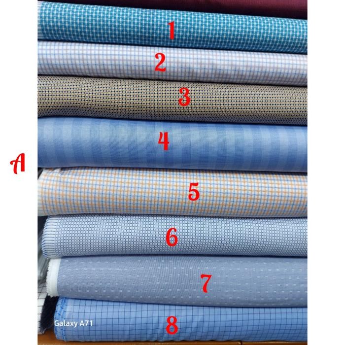 kain katun /bahan celana dan kemeja