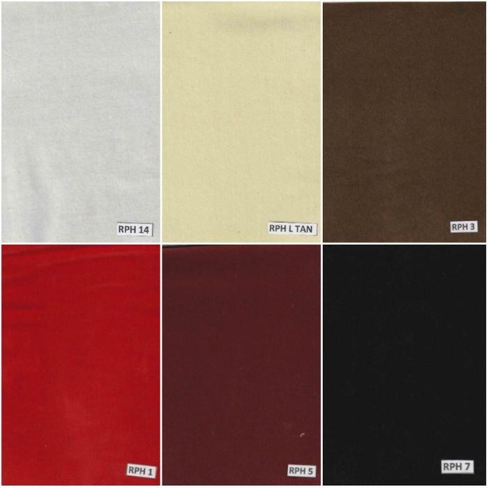 Kain Bludru / Beludru Polos Contessa Meteran Murah (untuk Peci, Kotak Perhiasan, Toga, Buku Yasin)