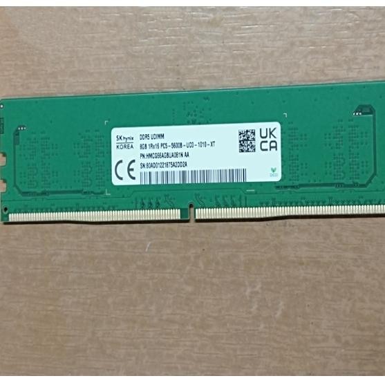 SK Hynix Long Dimm 8 Gb DDR5 1Rx16 PC5-5600B-UCO-1010-TX For PC