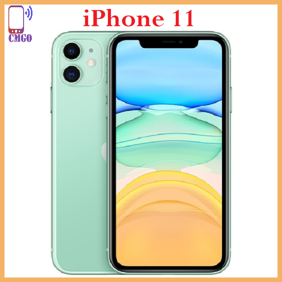 Original unlocked Apple iPhone 11 64GB/128GB/256GB 3110mAh dual 12MP camera A13 6.1 inch LCD screen 