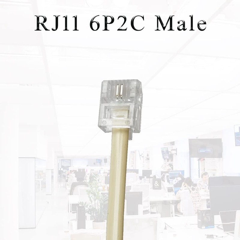 3Pcs DSL Filter Splitter For Phone Line Phone Jack Splitter In-Line DSL Filter Telephone Modem ADSL