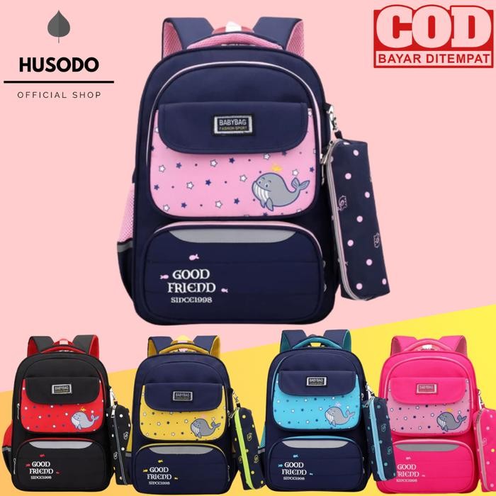 TAS SEKOLAH ANAK PEREMPUAN LAKI LAKI SD TK PAUD GOOD FRIEND HSD