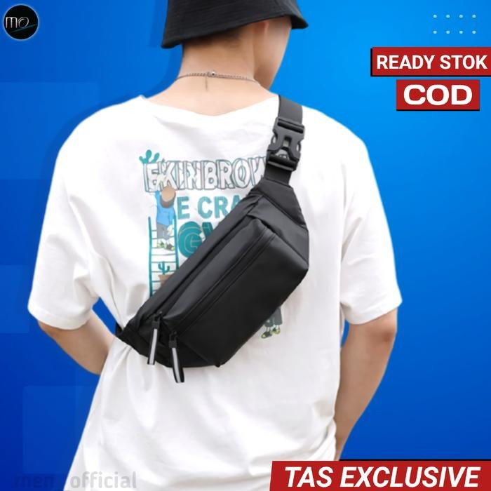 TAS SELEMPANG SAMPING WB PRIA WATERPROOF ANTI AIR COWOK PRIA TERBARU