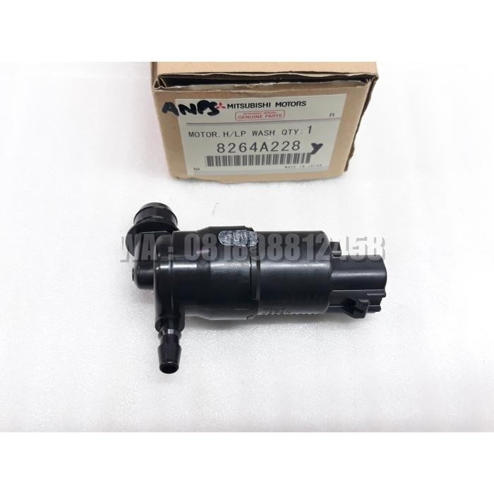 Terhemat Motor Washer Tabung Semprot Headlamp Lampu Depan All New Pajero Sport