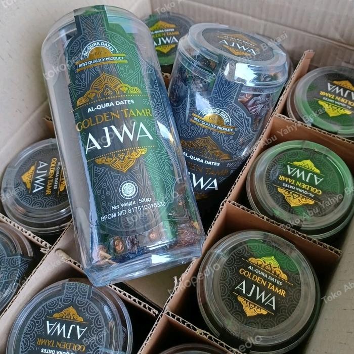 

Kurma ajwa Al Qura Dates GOLDEN TAMR 500 gram