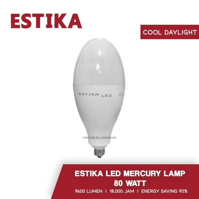 Expert LAMPU LED BOWLING 80W 80WATT 80 W WATT ESTIKA